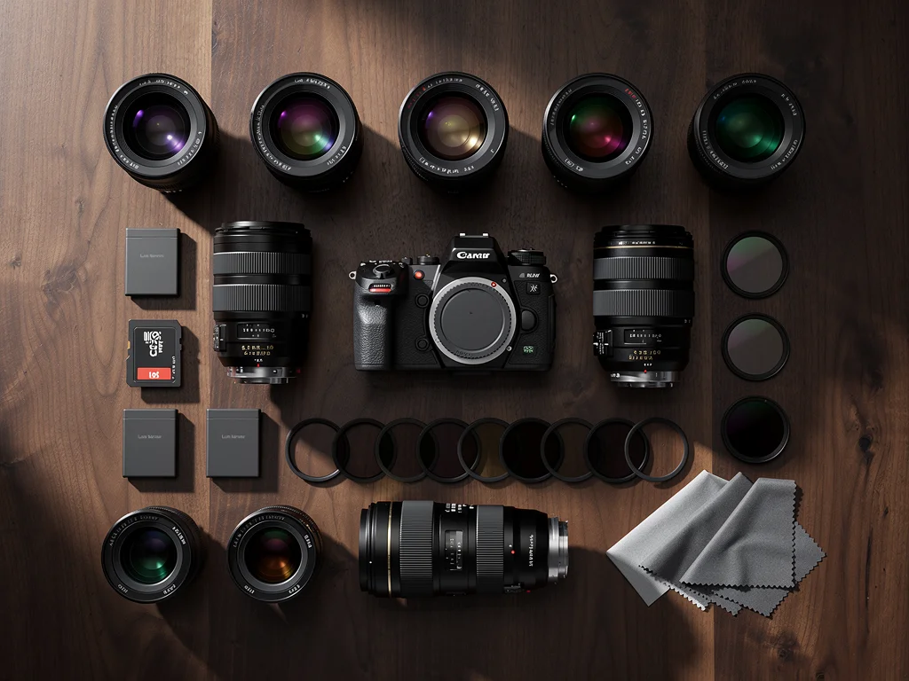 GearDex: Camera Gear Inventory and Shoot Planning